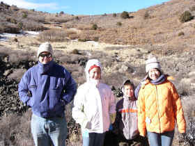 Inside the volcano